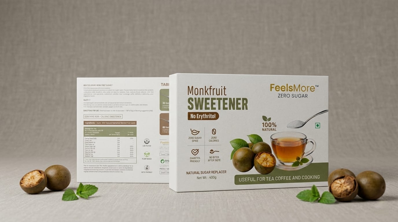 FeelsMore Monkfruit Sweetener 400g